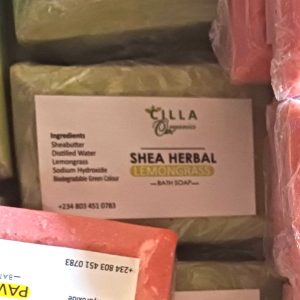 Shea Herbal Bath Soap - Lemongrass
