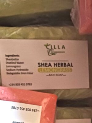 Shea Herbal Bath Soap - Lemongrass