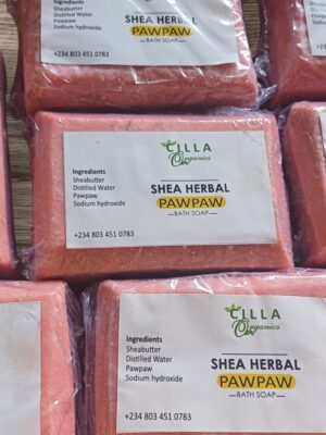 Shea Herbal Bath Soap - Paw Paw
